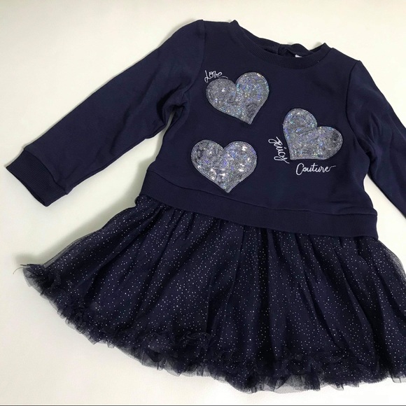 Juicy Couture Heart Print Twofer Dress - Picture 6 of 10